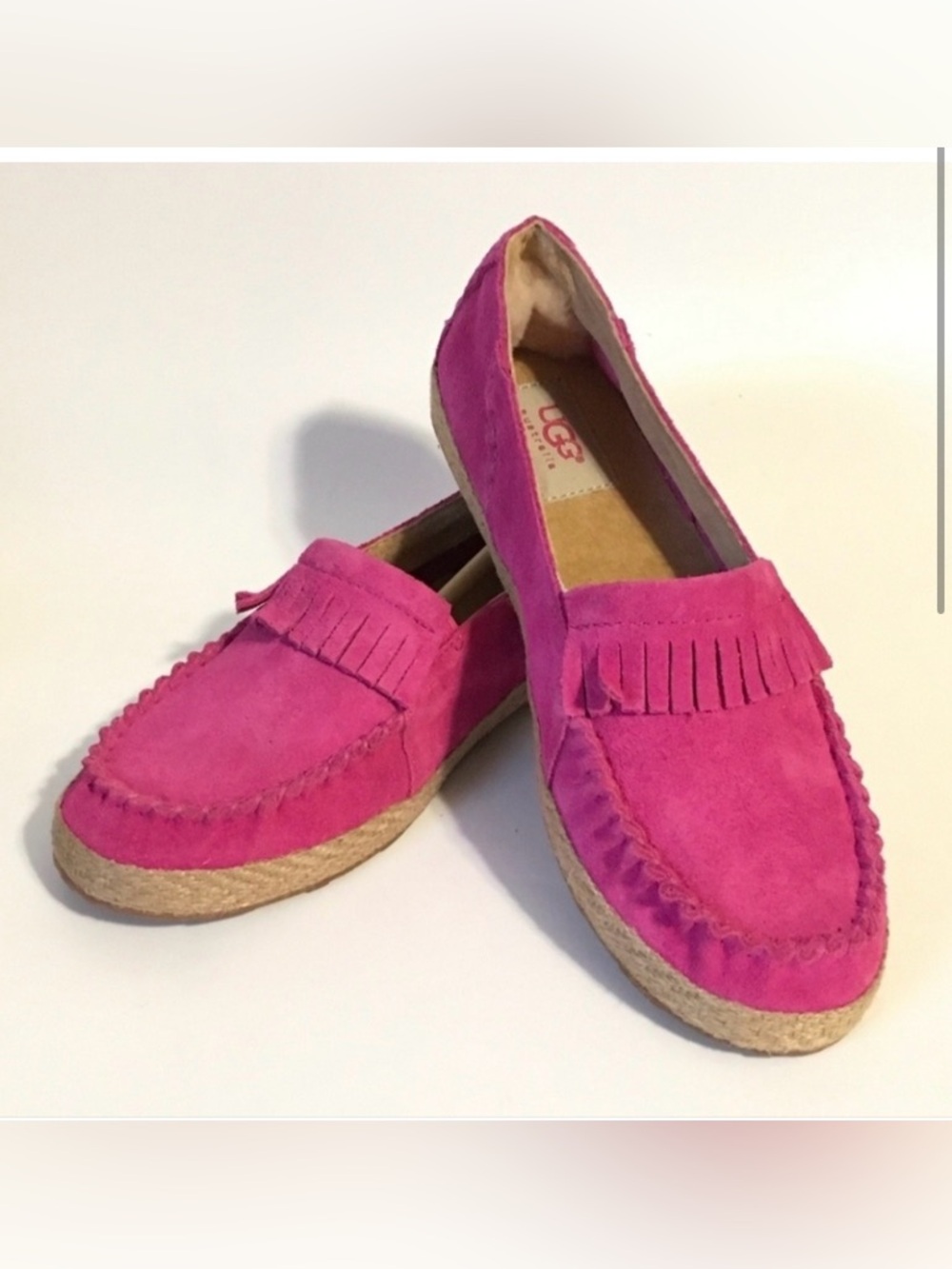 Ugg Fringe Moccasin Loafers